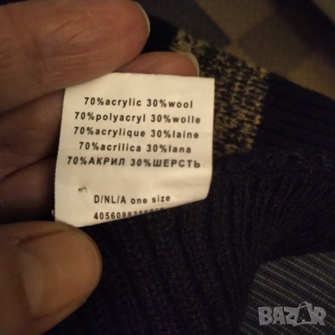 JP оригинален нов шал вълна акрил , снимка 5 - Шалове - 39365472