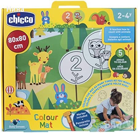 Chicco килимче за игра и оцветяване , снимка 4 - Други - 37930739