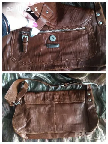 Винтидж аутлет! / Две Чанти от естествена кожа "Jucy Couture", "Adax" / genuine leather , снимка 7 - Чанти - 43360340