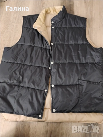 Яке от естествена кожа Pierre Cardin и топла грейка за  20 лв, снимка 8 - Якета - 53219828