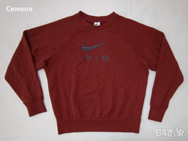 Nike AIR Sportswear Sweatshirt оригинално горнище S, M Найк спорт, снимка 1 - Спортни дрехи, екипи - 42936856