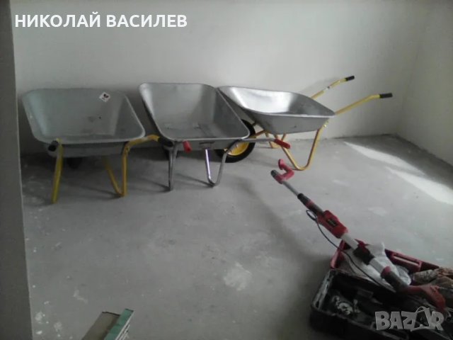 Градинска     количка   -  с   гума - Като  нова    ., снимка 10 - Разсади - 49214097