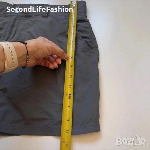 Дамска спортна пола Columbia размер M-L Omni-Shade с джобове сива къса, снимка 6 - Поли - 53350032