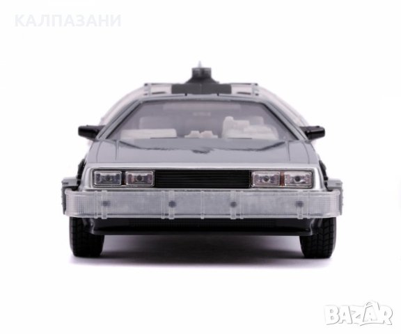 Jada 253255021 Back Delorean (Future) Die-cast Toy Time Machine Car, снимка 3 - Коли, камиони, мотори, писти - 44126667