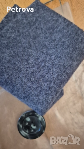 Отлично ново българско  мъжко палто/ мъжки балтон 100 % вълна , снимка 3 - Палта - 52548266