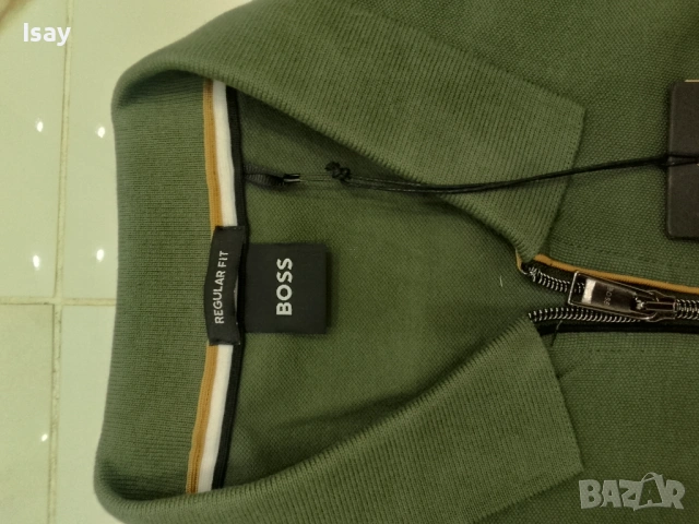 Мъжка тениска Хуго БОСС 3ХЛ последен адрес , снимка 5 - Тениски - 53168924