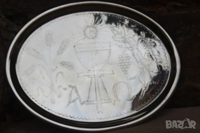 Античен поднос около 1920 година 🇩🇪, снимка 5 - Антикварни и старинни предмети - 47645389