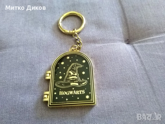 Harry Potter Miniso Hogwarts марков ключодържател нов с вътрешност и огледало, снимка 3 - Колекции - 51515213