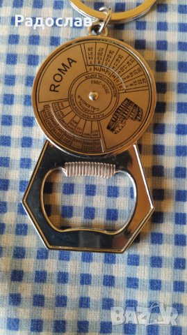 оригинален ключодържател Roma  Italy, снимка 3 - Ръчно изработени сувенири - 43448757