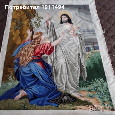 Гоблен "Молитва",за кухнята и без рамки, снимка 7 - Други стоки за дома - 24047369