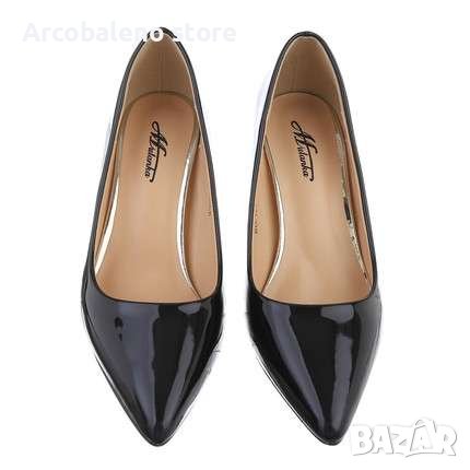 Класически дамски обувки на висок ток, 2цвята , снимка 5 - Дамски елегантни обувки - 37452847