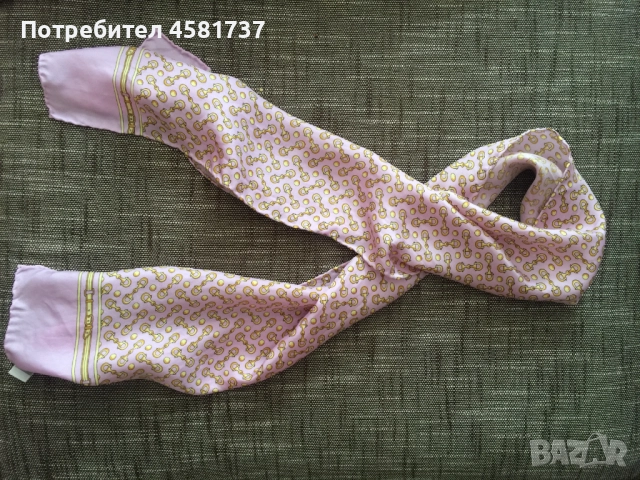 Копринен шал Elegance Paris, снимка 9 - Шалове - 51879787