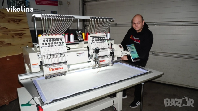 Бродировъчна машина Двуглава 600 мм. х 500 мм., снимка 2 - Други машини и части - 52940071