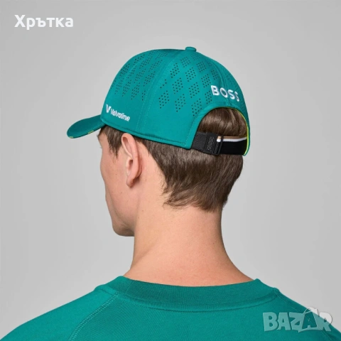 Aston Martin x Hugo Boss F1 Team Cap - Оригинална шапка с козирка, снимка 6 - Шапки - 53477532