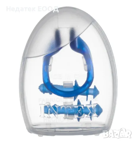 Комплект тапи за уши и щипка за нос, Син., снимка 2 - Басейни и аксесоари - 50375969