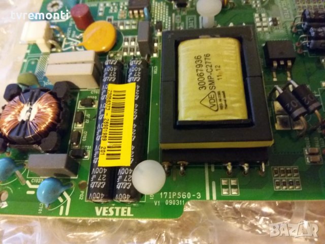 POWER BOARD 17IPS60-3 V1 090311, снимка 2 - Части и Платки - 32742186