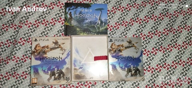 Horizon Zero Dawn Limited Edition+Horizon Zero Dawn Forbidden West Special edition PS4, снимка 4 - Игри за PlayStation - 43324110