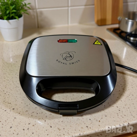 Печка, тостер и кафемашина – 3в1 + ПОДАРЪК Уред за сандвичи Royal Swiss, снимка 5 - Други - 52929835