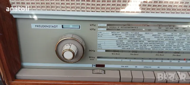Лампово радио Saba freudenstadt 12-stereo, снимка 2 - Радиокасетофони, транзистори - 48833382