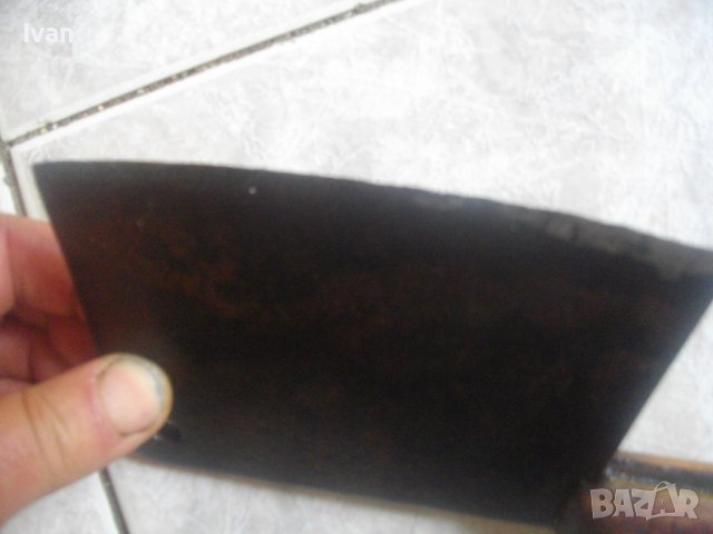 Български Стар Ръчно Кован Сатър 290мм/Стара Овощарска/Лозарска  Ножица 220мм-Ретро/Винтидж, снимка 8 - Други инструменти - 36952374