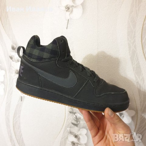 зимни кецове  NIKE COURT BOROUGH MID PREMIUM номер 40,5-41, снимка 11 - Кецове - 39757125