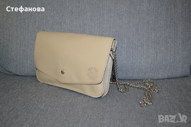 Нова чанта Nickels Никелс естествена кожа