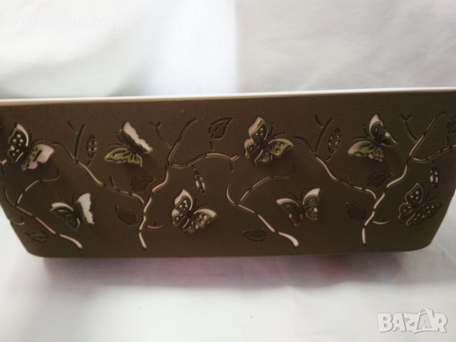 Сандъче 3D с пеперуди тип кашпа, снимка 3 - Саксии и кашпи - 32471675