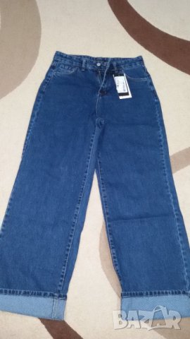 2 бр нови дамски дънки-сини и черни, снимка 3 - Дънки - 39040376