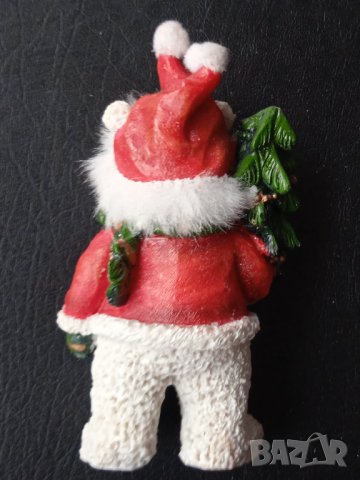 НОВО! Коледен Мечо с Елха. Коледна Украса, снимка 3 - Декорация за дома - 43120191