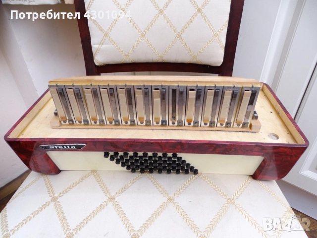 Корпус (баси) с тарги за Акордеон Weltmeister Stella 48 баса