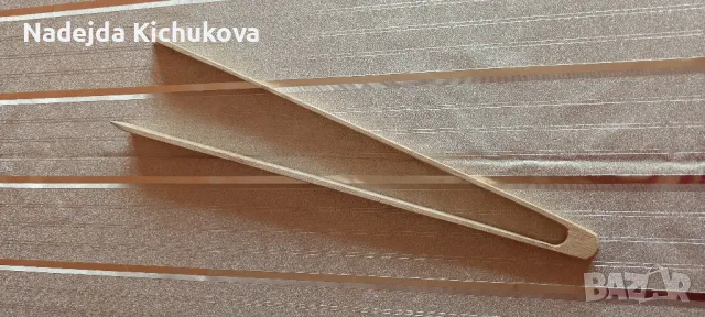 Дъбова щипка за барбекю.Цена-5 лв., снимка 3 - Барбекюта - 50312521