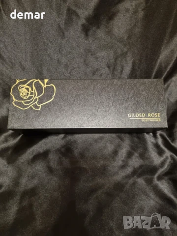 Mikasol Истинска реалистична роза, потопена в 24-каратово злато – вечен, реалистичен цъфтеж, синя, снимка 9 - Подаръци за жени - 50592043