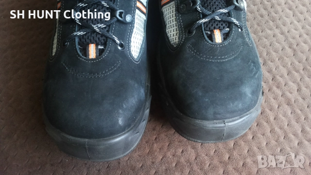 ARBESKO Leather Work Safety Shoes размер EUR 46 работни обувки естествена кожа с бомбе WS1-33, снимка 9 - Други - 51991928
