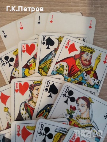Старо тесте карти, снимка 3 - Карти за игра - 39715444