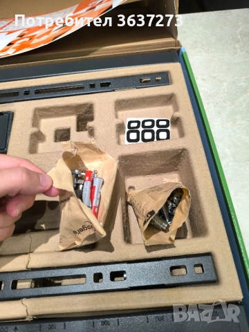 TV Стойка за стена VOGELS TVM 3443 черна, подвижна, до 65 инча и 25кг, снимка 7 - Стойки, 3D очила, аксесоари - 52354305