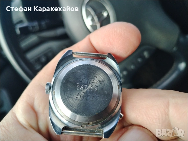 Часовник Полет автоматик , снимка 6 - Антикварни и старинни предмети - 53293239