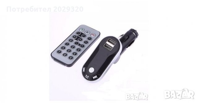 FM трансмитер 5 in 1 Bluetooth MP3 Player за автомобил зарядно за кола с LCD дисплей и 2xUSB , снимка 2 - Аксесоари и консумативи - 27698379