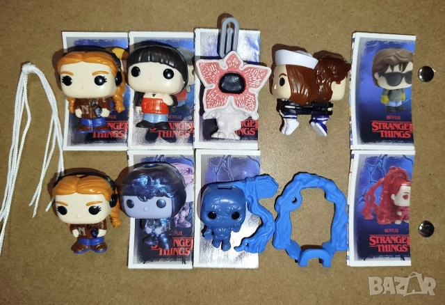 Kinder Joy Stranger things фигурки