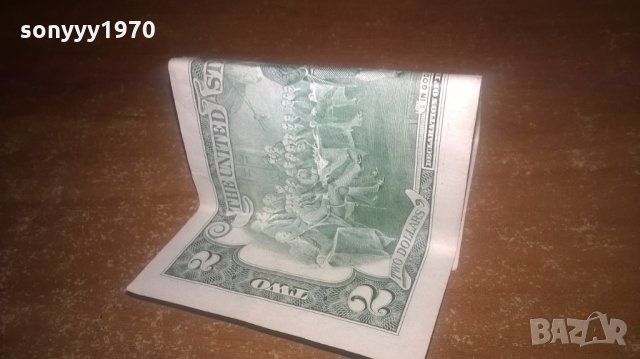2 ДОЛАРА-РЯДКА КОЛЕКЦИОНЕРСКА БАНКНОТА, снимка 6 - Колекции - 27952948