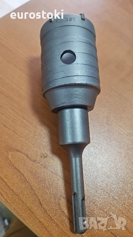 Свредло CCLIFE 50мм, боркорона за бетон с центриращо свредло, с адаптер SDS plus, снимка 9 - Други инструменти - 52124009