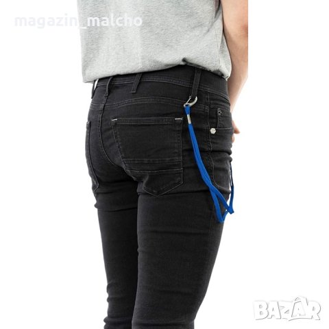 Мъжки Дънки - Replay Max Titanium Stretch Slim Fit Jeans; размери: W32/L32 и W34/L32, снимка 5 - Дънки - 44079520