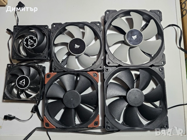 Вентилатори Corsair/Noctua