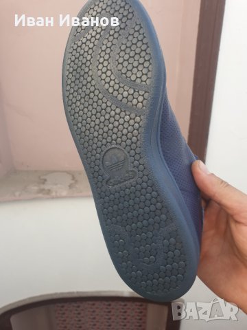 кецове ADIDAS STAN SMITH Dark Blue номер 39,5-40, снимка 6 - Кецове - 37147311