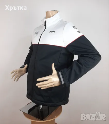 Porsche Motorsport x Boss Jacket - Оригинално мъжко софтшел яке, снимка 4 - Якета - 49318689