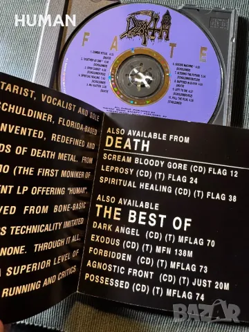 Burzum - Kataklysm - Atheist - Death - Carcass , снимка 12 - CD дискове - 49024203