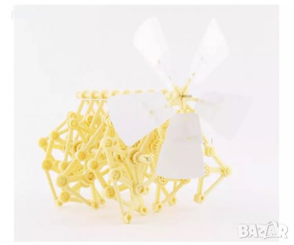 Вятърна многоходка Bionic Strandbeests за деца - сглоби си сам , снимка 7 - Конструктори - 37441642