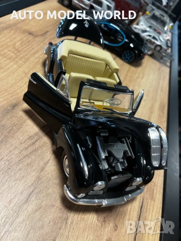 MAISTO колекционерски модел BMW 507 1955г. 1:18 мащаб,като нов 55 лв. / 28.12 €, снимка 6 - Колекции - 53499316