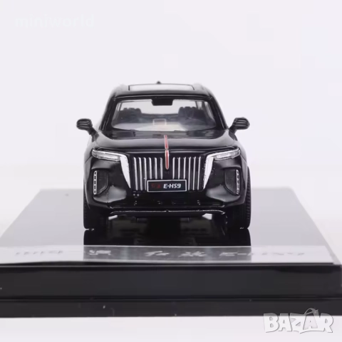 Hongqi E-HS9 2025 - мащаб 1:64 на XCARTOYS моделът е нов в PVC дисплей-кейс, снимка 4 - Колекции - 52311827