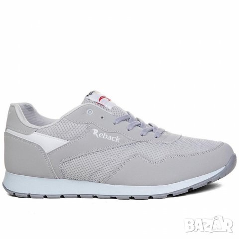 Мъжки маратонки Reback Grey, снимка 2 - Маратонки - 33521136