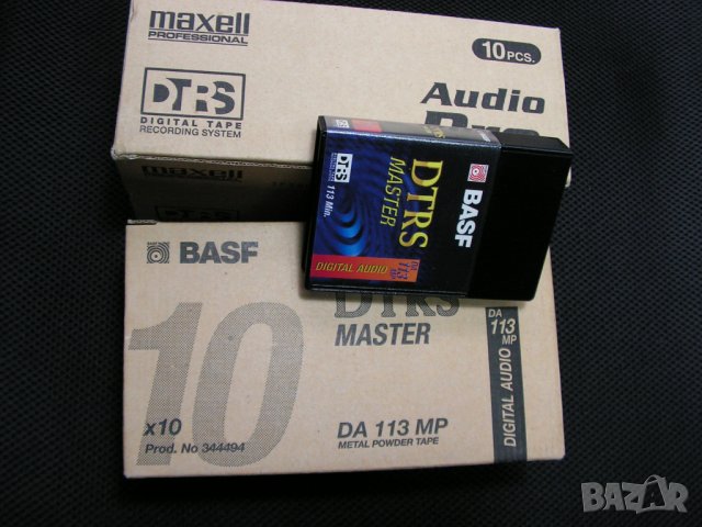 Нови цифрови касети BASF DTRS MASTER DA 113MP & maxell AUDIO Hi8 113, снимка 17 - Други - 34674436